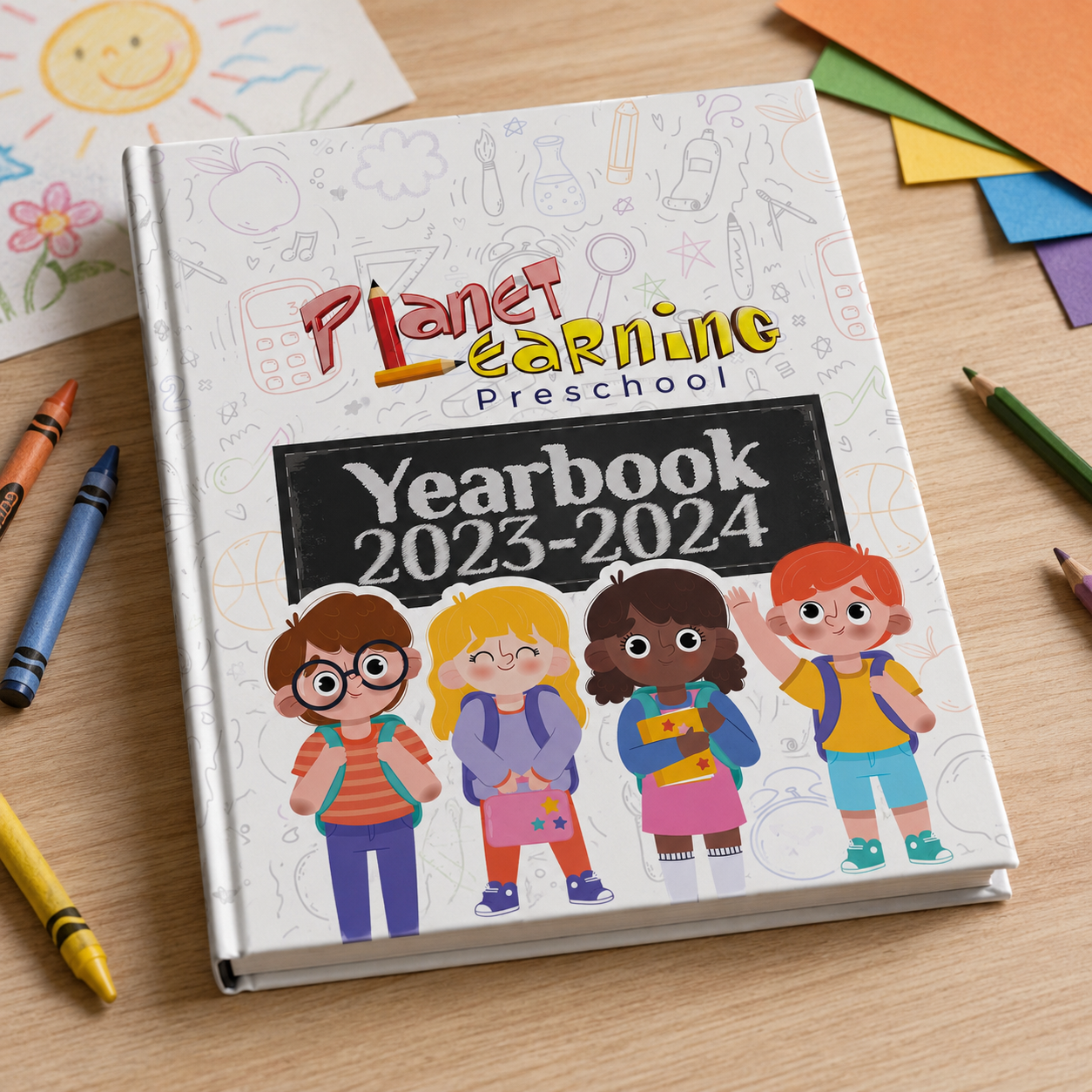 Planet Learning — Yearbook Design