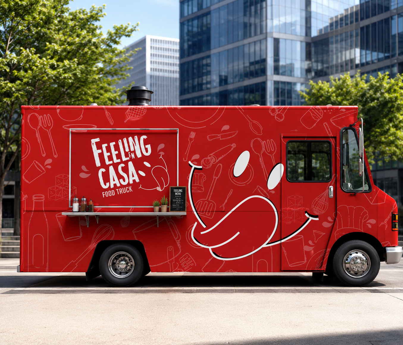 Feeling En Casa — Hispanic Food Truck Branding