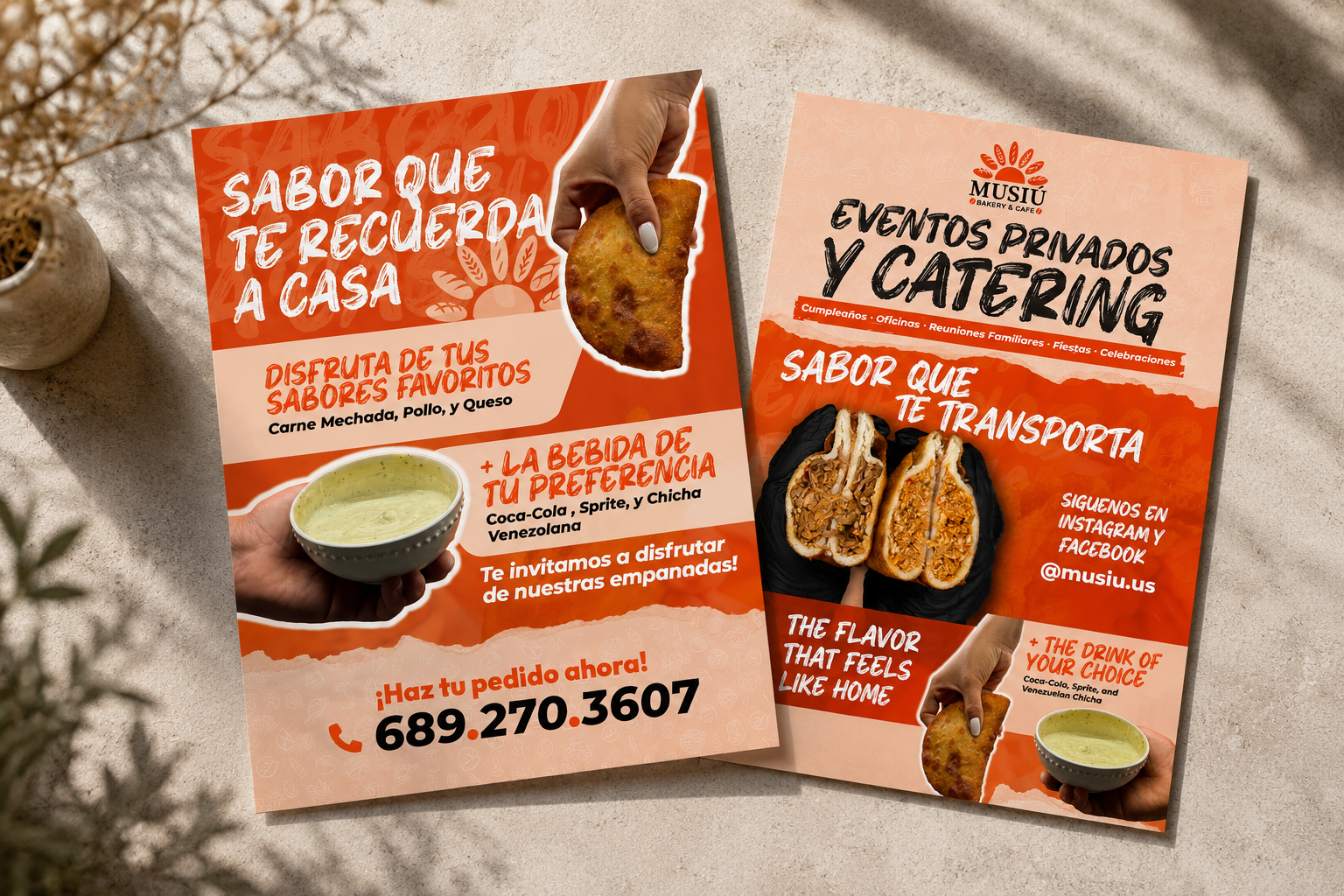 Musiú Venezuelan Food — Brand & Print Design
